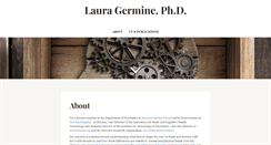 Desktop Screenshot of lauragermine.org