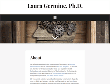 Tablet Screenshot of lauragermine.org